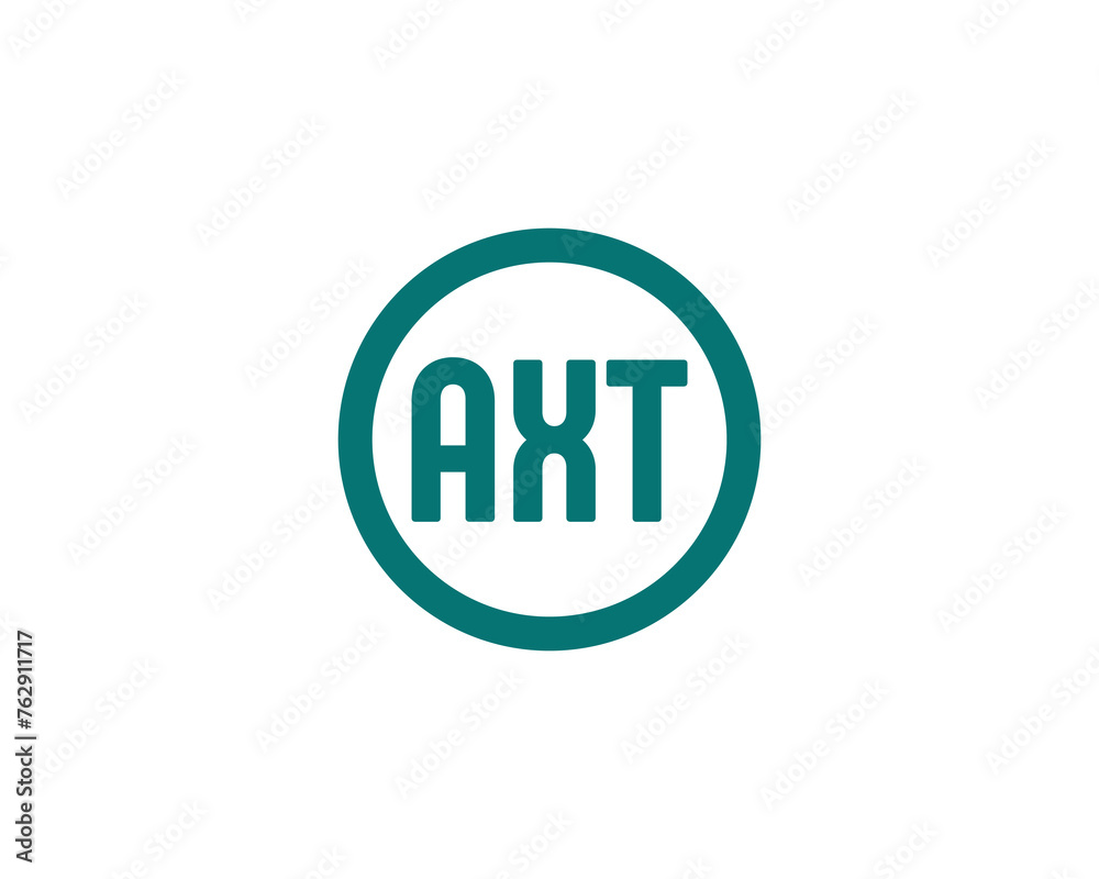 AXT logo design vector template AXT logo design vector template