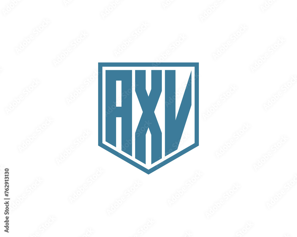 AXV logo design vector template AXV logo design vector template