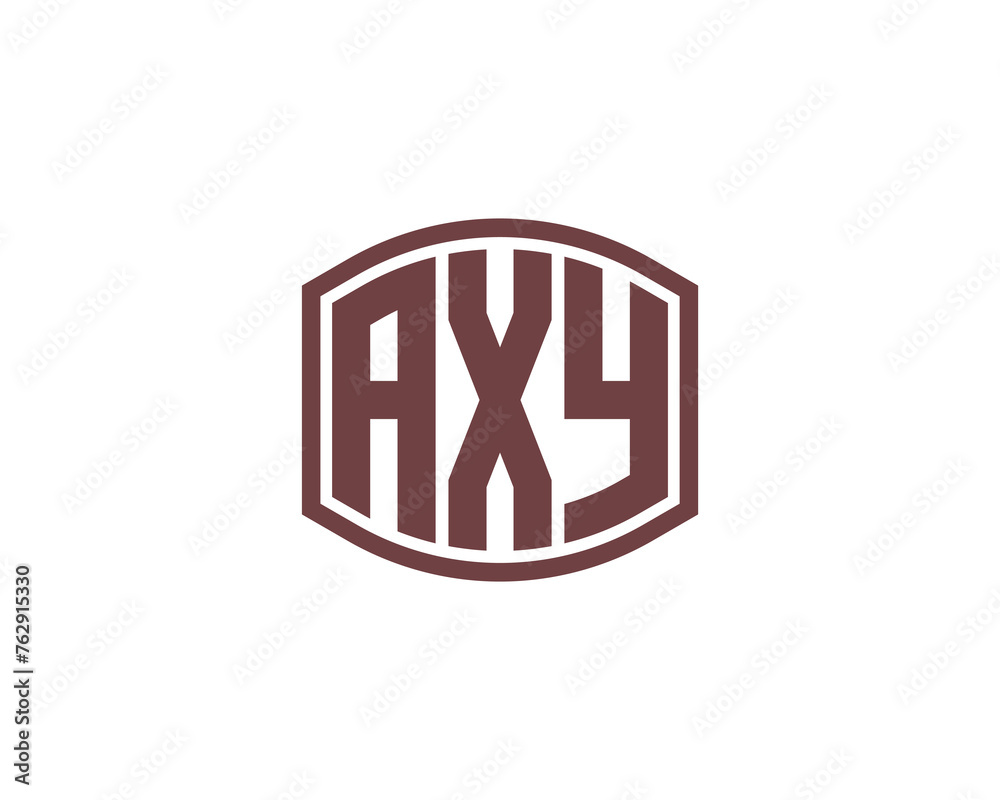 AXY logo design vector template AXY logo design vector template