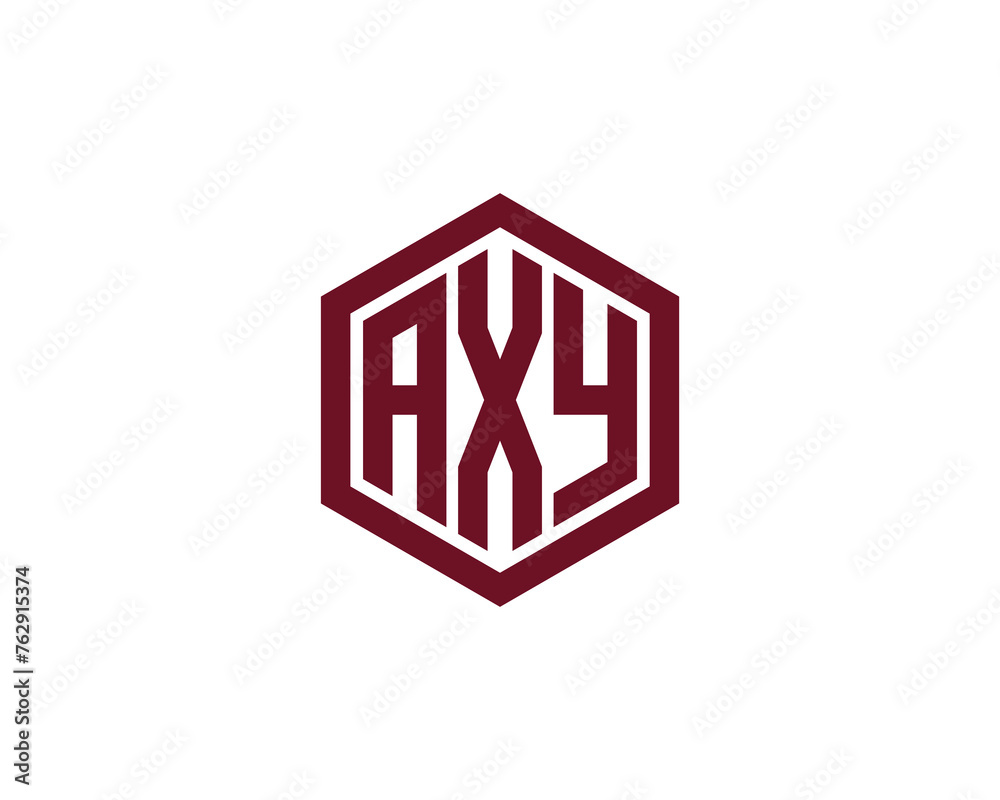 AXY logo design vector template AXY logo design vector template
