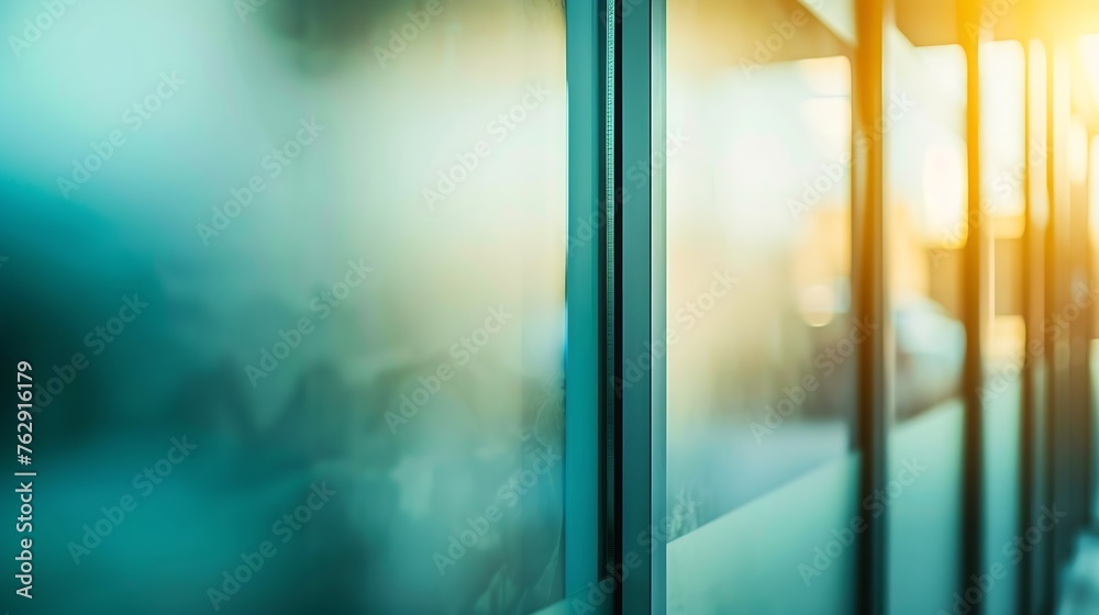 Aluminium sliding window of office office sliding glass window Decorative Glass Film on door of office Closeup Frosted Glass Thick Film for reduced visibility across : Generative AI Aluminium sliding window of office office sliding glass window Decorative Glass Film on door of office Closeup Frosted Glass Thick Film for reduced visibility across : Generative AI