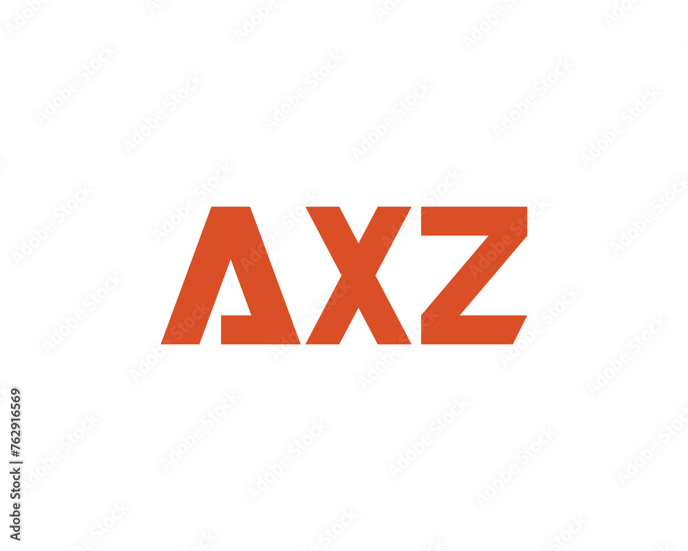 AXZ logo design vector template AXZ logo design vector template
