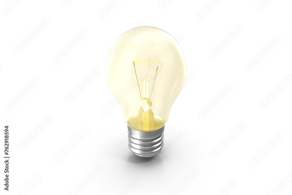 light bulb isolated on white light bulb isolated on white