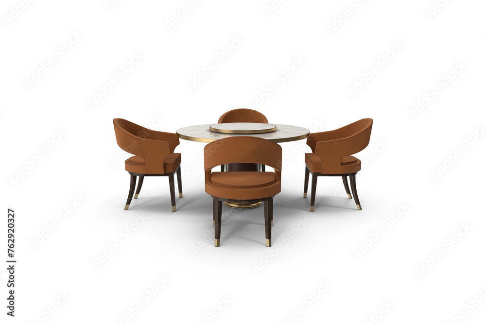wooden chair and table isolated wooden chair and table isolated
