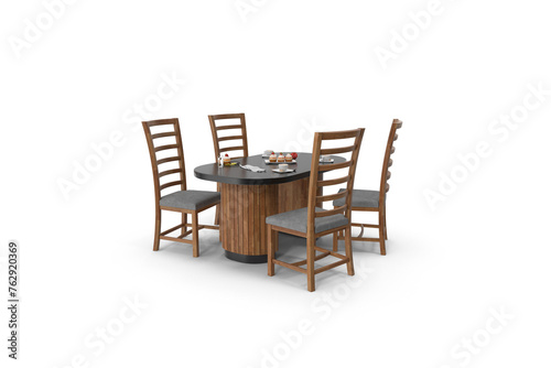 table and chairs