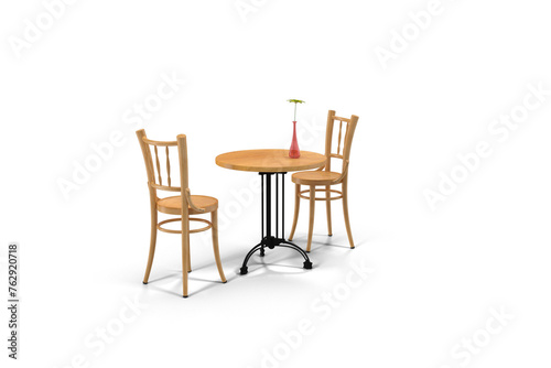 table and chairs