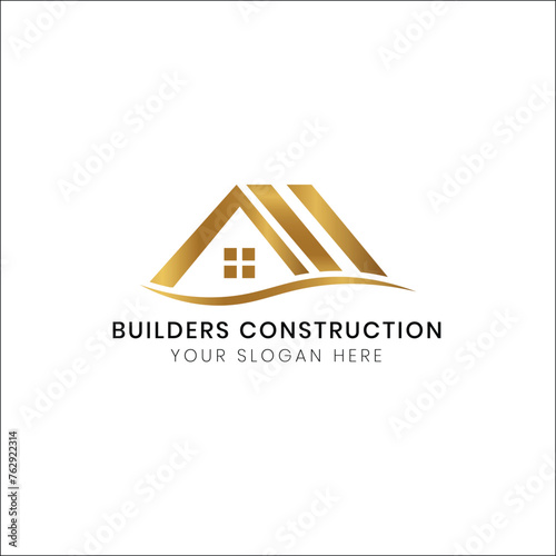 Real Estate and builders House Logo Business Logo design