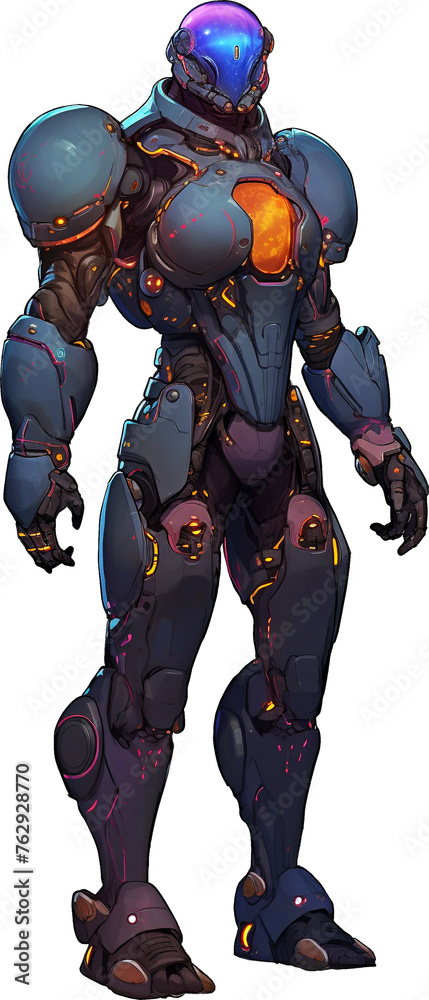 Obraz premium Sci-Fi Character Design