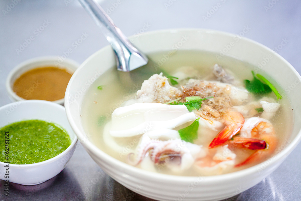 Delicious seafood porridge - homemade delight for every taste