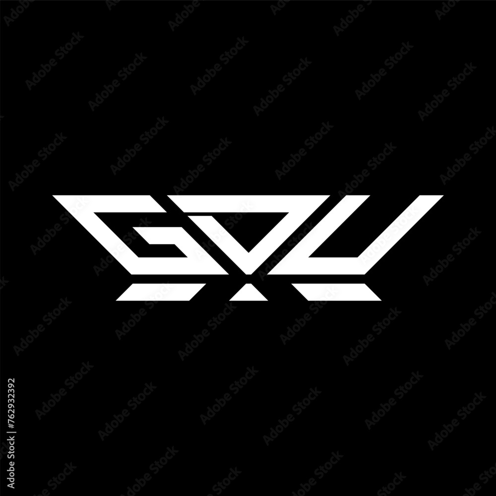 GDU letter logo vector design, GDU simple and modern logo. GDU luxurious alphabet design GDU letter logo vector design, GDU simple and modern logo. GDU luxurious alphabet design