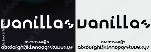 Abstract modern urban alphabet fonts. Typography sport, technology, fashion, digital, future creative logo font. vector illustration