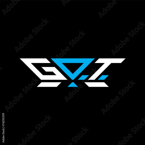 GOT letter logo vector design, GOT simple and modern logo. GOT luxurious alphabet design