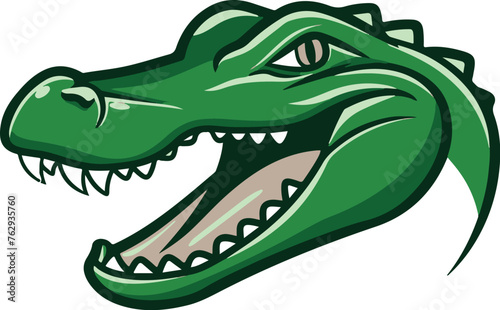 Krokodil Logo mit KI generiert © Thomas Meinert