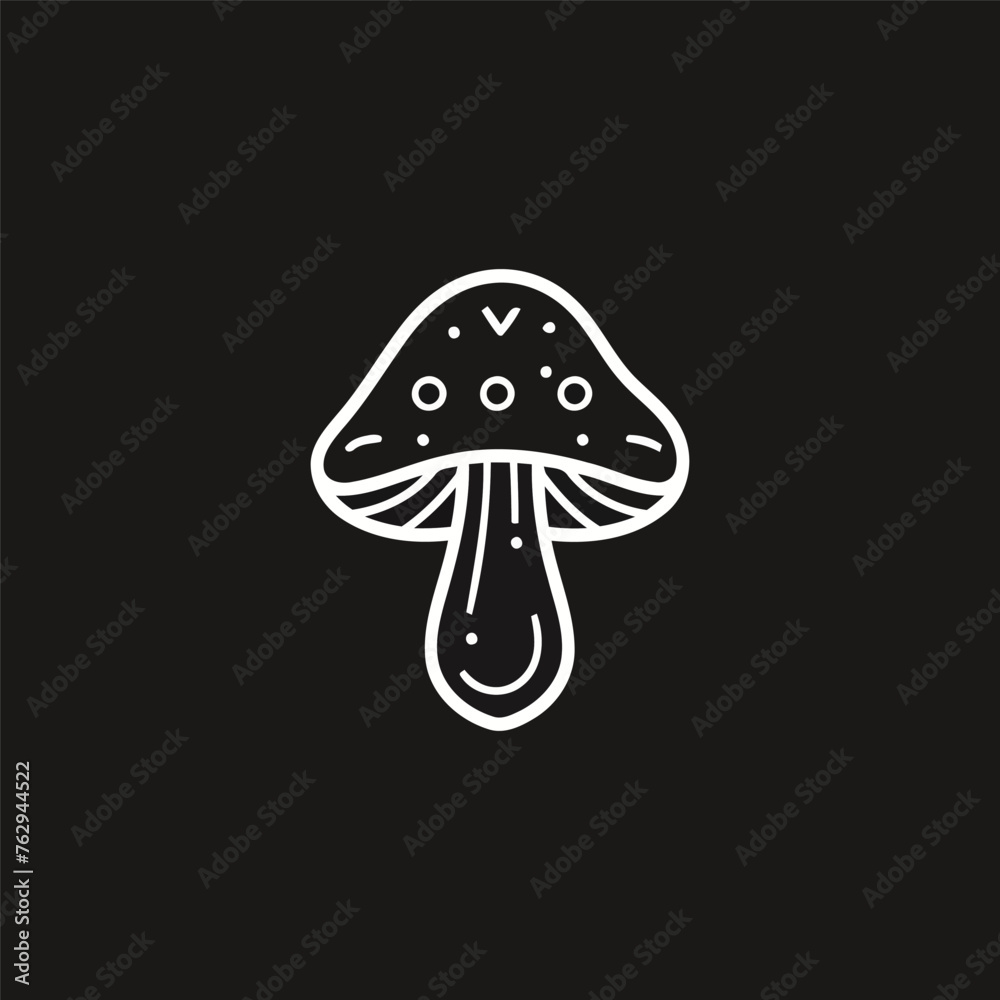 Mushroom logo icon design vector template Mushroom logo icon design vector template