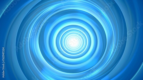Light blue radial gradient effect wallpaper, abstract digital background illustration