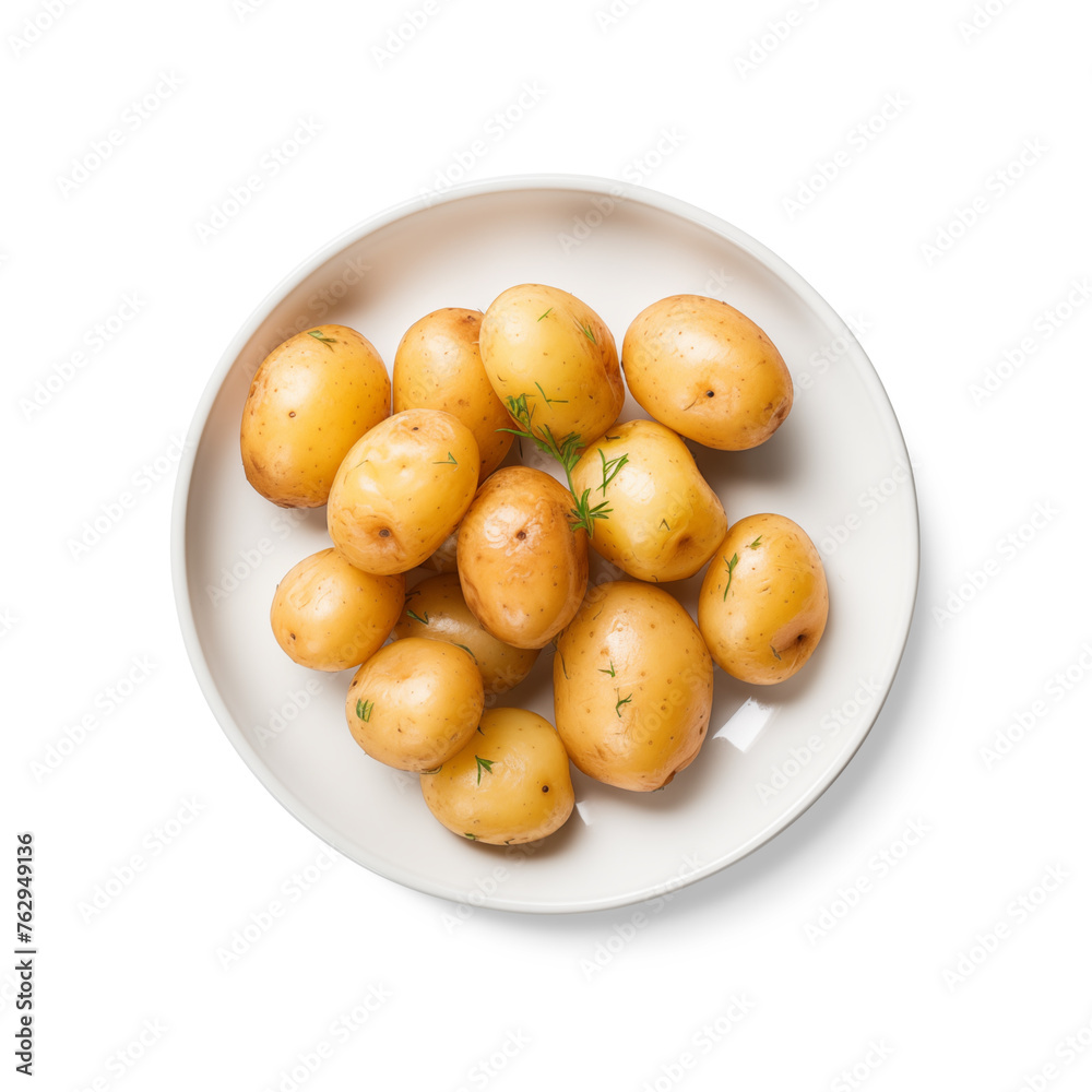 potatoes on a plate potatoes on a plate