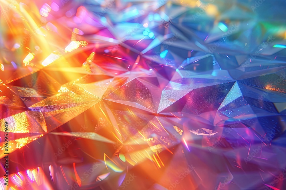 Prism light overlay flare glossy background. Prism light overlay flare glossy background.