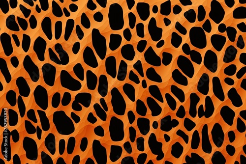 Giraffe skin pattern background.