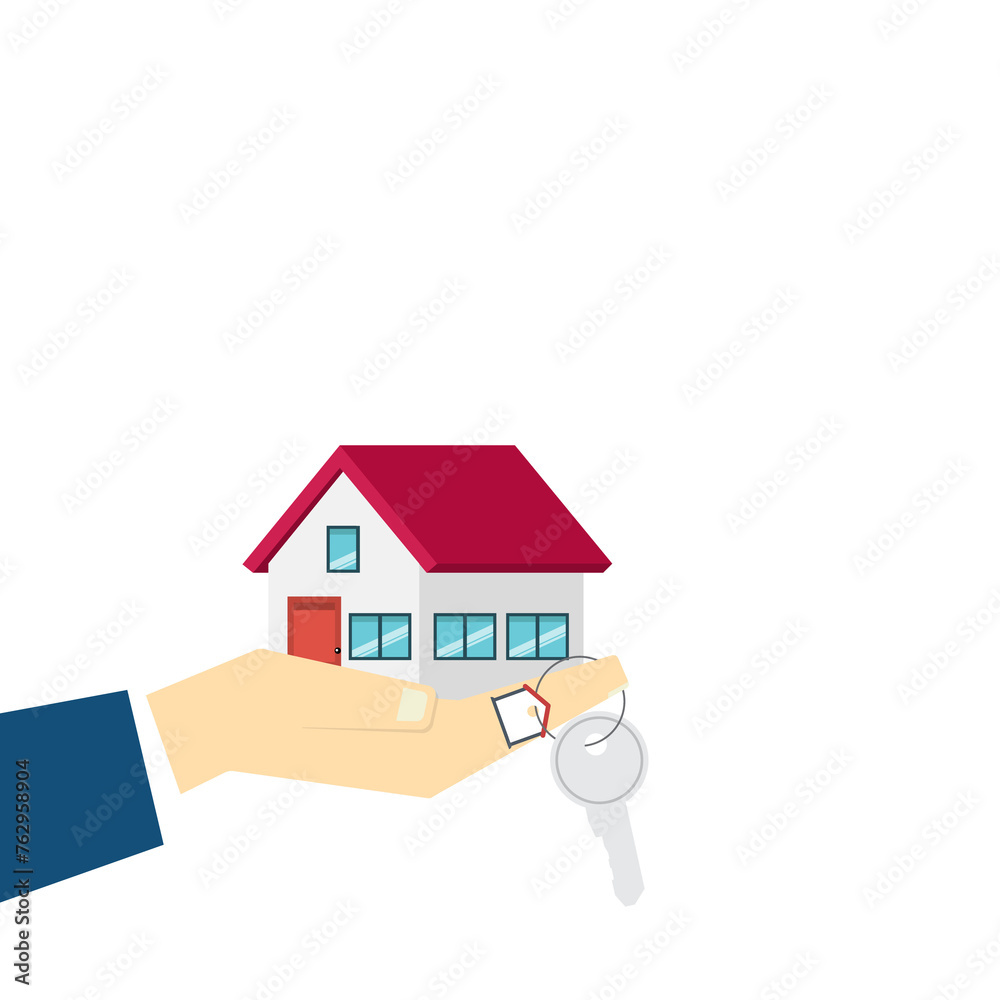 Buy or rent house . Real estate, mortgage loan concept. Buy or rent house . Real estate, mortgage loan concept.