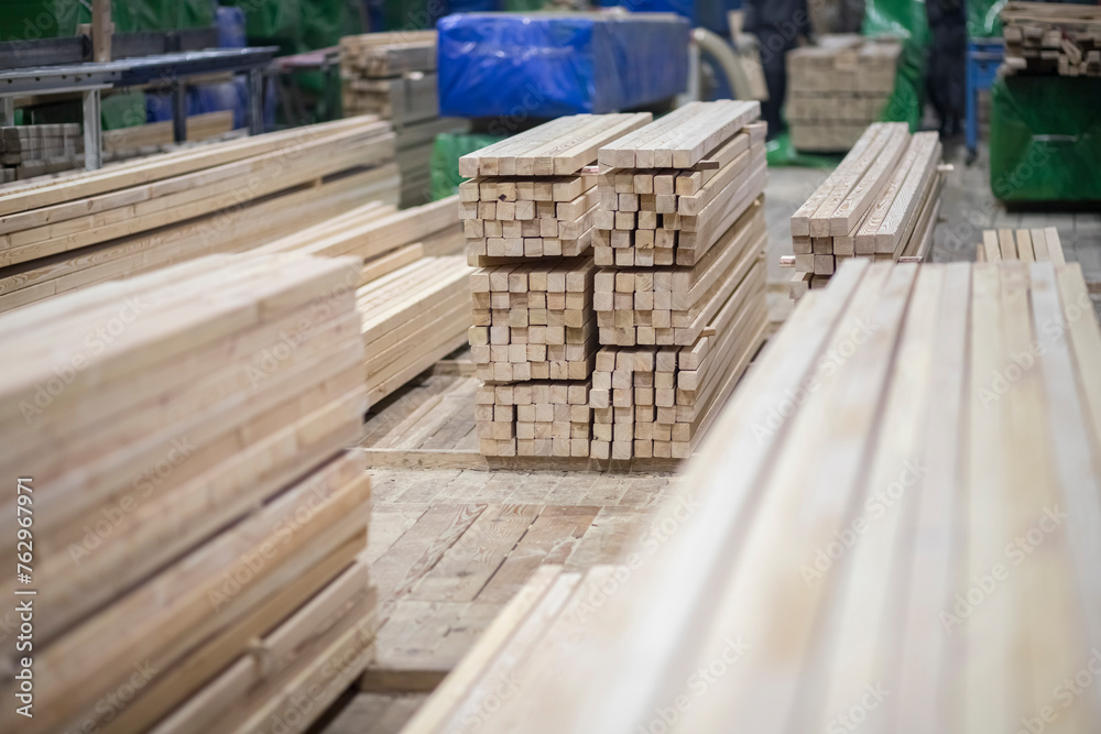 A large timber harvesting shop