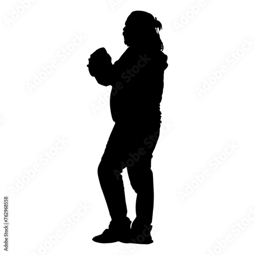 man with football