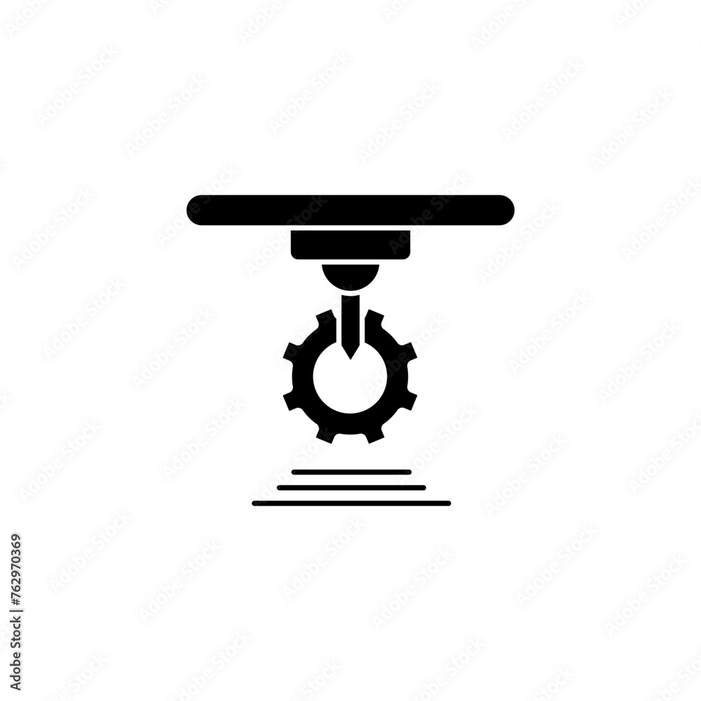 3d settings concept line icon. Simple element illustration.3d settings concept outline symbol design. 3d settings concept line icon. Simple element illustration.3d settings concept outline symbol design.