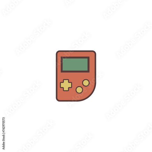 Game Boy Icon Vector Design