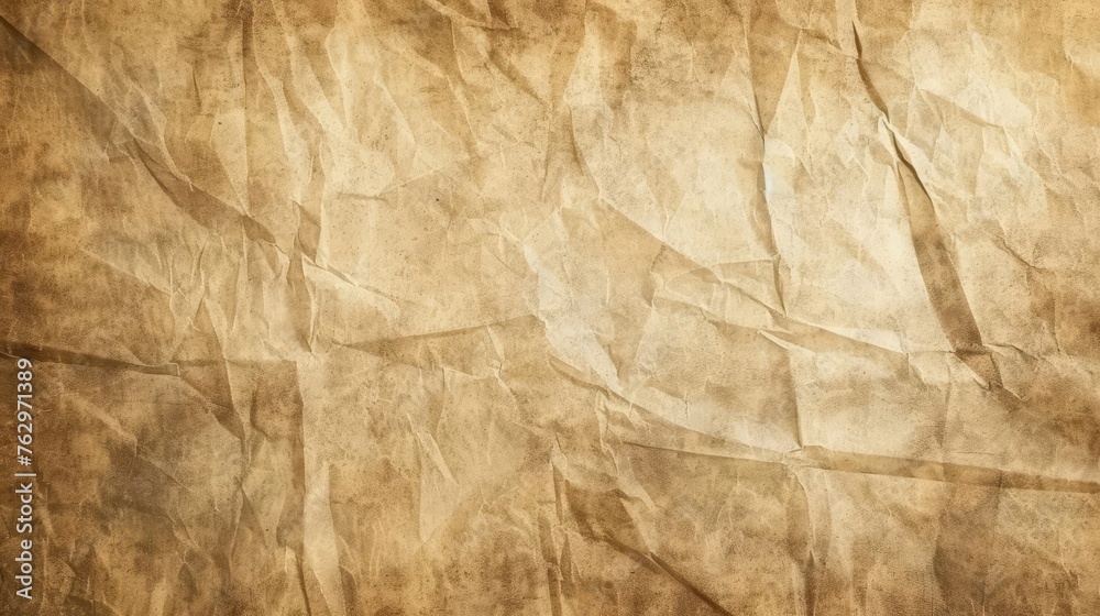 Fototapeta premium Vintage old paper texture background, aged antique parchment, grunge distressed surface