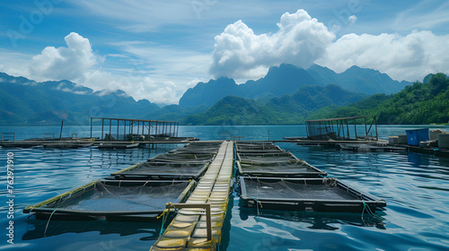 Document fish farming practices, emphasizing sustainable and responsible aquaculture