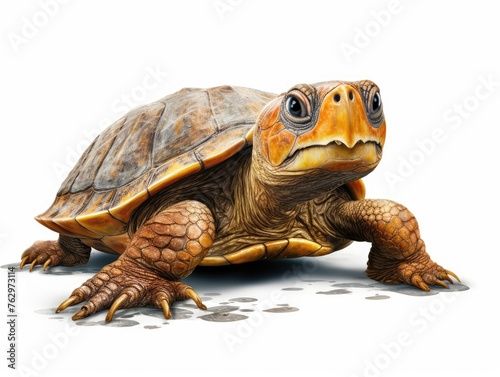 turtle isolated on white background © faiz