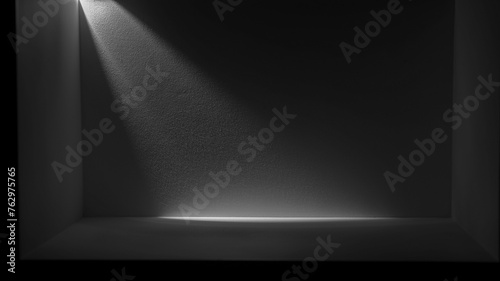 Blue light and shadow display image