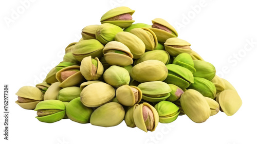 Wallpaper Mural A Pile of Pistachio Nuts on White Background. On a White or Clear Surface PNG Transparent Background.. Torontodigital.ca