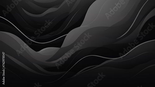 Dark Background, Black Abstract Background, Dark Texture for any Graphic Design work, Dark Abstract Background, black and white abstract background with smooth lines, dark background with copy space