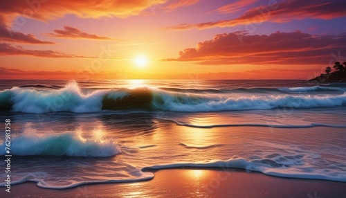 Glowing Horizon: A Seaside Sanctuary