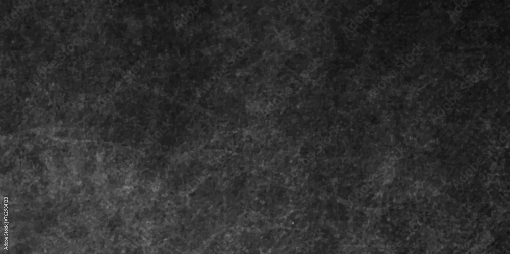 dark concrete floor or old grunge wall texture, panorama black concrete or plaster surface, Black marble textured panorama wall, black board or chalkboard texture with scratches and stains.