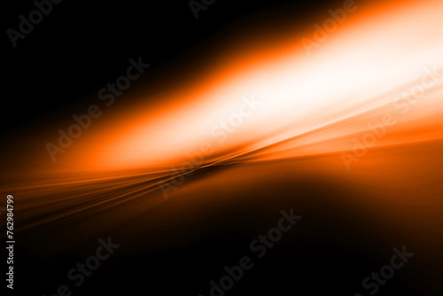 speed movement orange abstract background