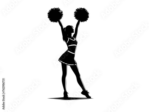 Cheer Squad: Vector Cheerleader Illustration