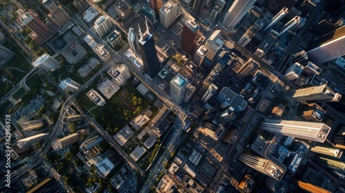 Aerial View (Chicago Downtown) © Orkhan