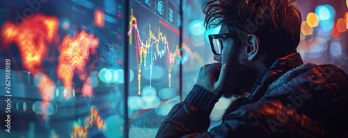 Craft an engaging social media post visual, highlighting the importance of analyzing cryptocurrency trends from a rear view Incorporate eye-catching graphics, trend predictions