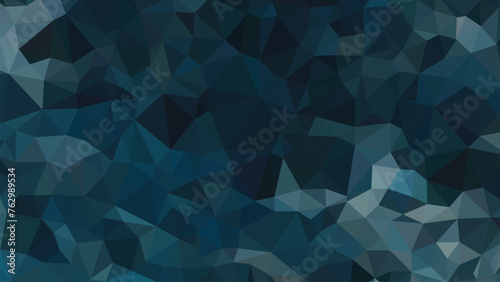 Vector Low poly abstract blue background, trendy, geometric, business luxury polygonal wallpaper