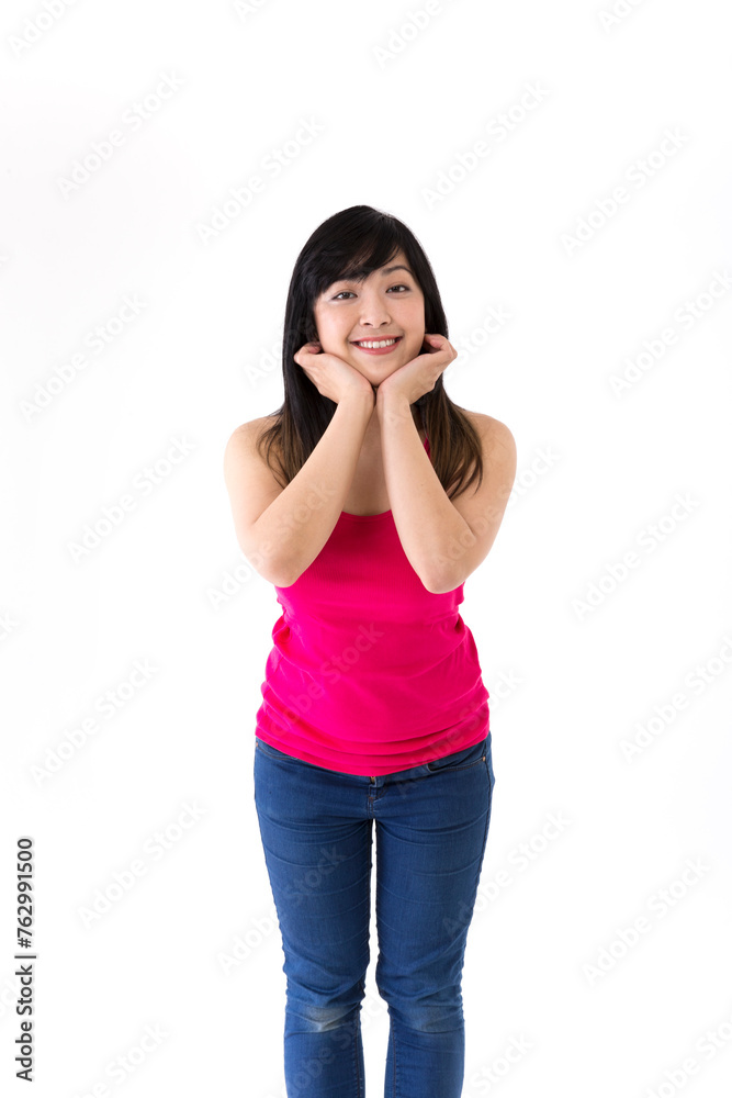 Portrait of a Chinese woman. Portrait of a Chinese woman.