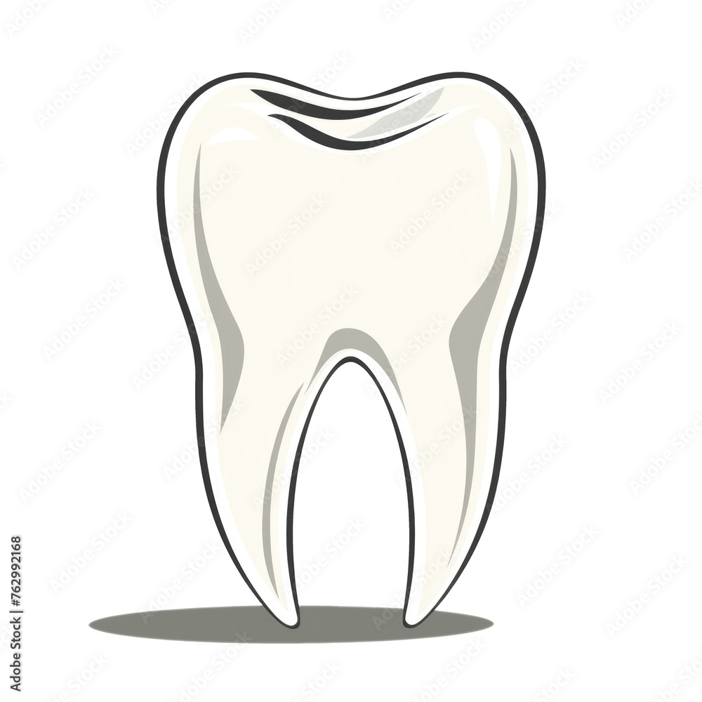 healthy tooth icon on transparent background healthy tooth icon on transparent background