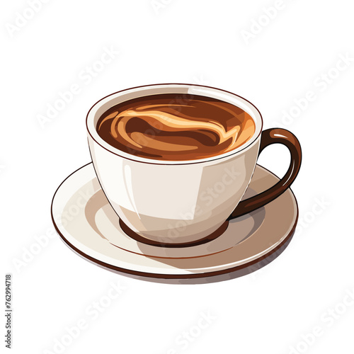 Fototapeta Naklejka Na Ścianę i Meble -  Coffee Mug Clipart