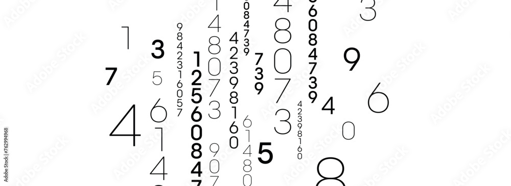 abstract background with numbers abstract background with numbers