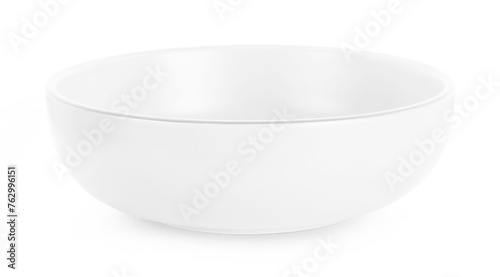 empty bowl isolated on white background.