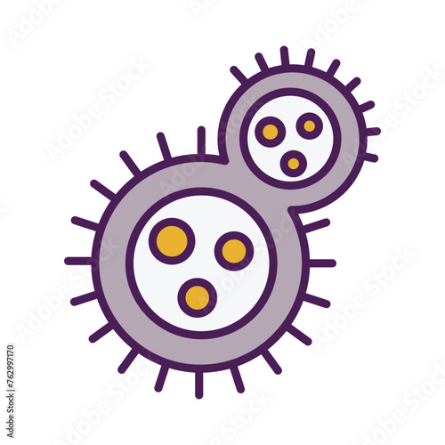 Epithelial cell icon editable stock vector illustration