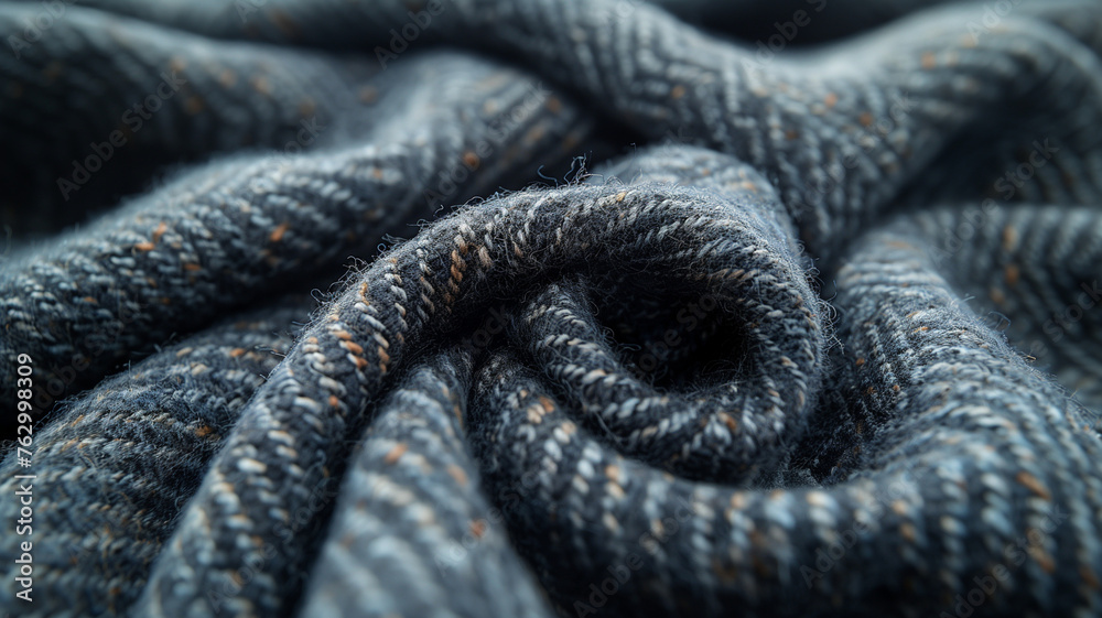 Fototapeta premium A close-up of a brown patterned reptile, snake scales glinting in the light