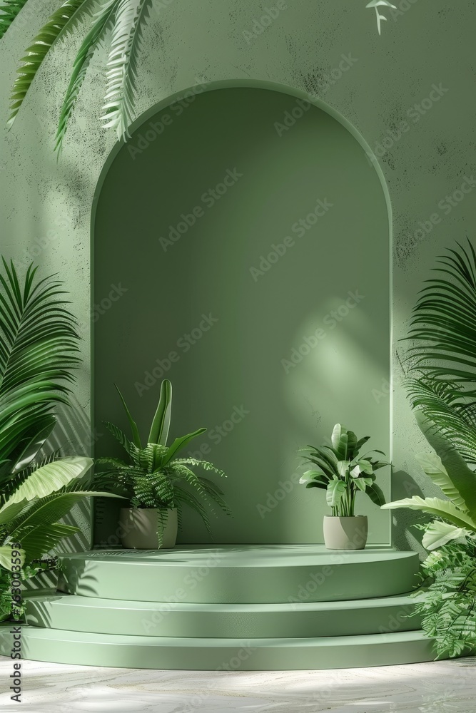 a green wall a green wall