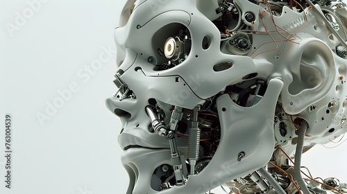 Intricate Robotic Mechanisms Showcasing the Advancements of Modern Engineering and Technology