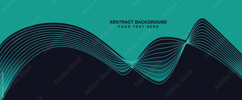 luxurious Abstract Background design illustration, wavy Background creative vector Template